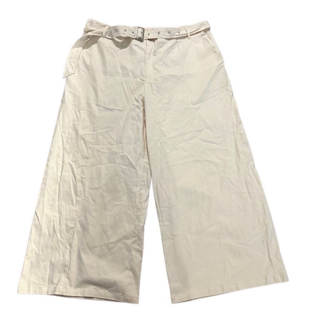 Cider straight leg cream pants size 4xl